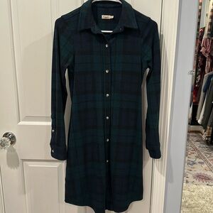 Faherty tartan Plaid flannel Dress